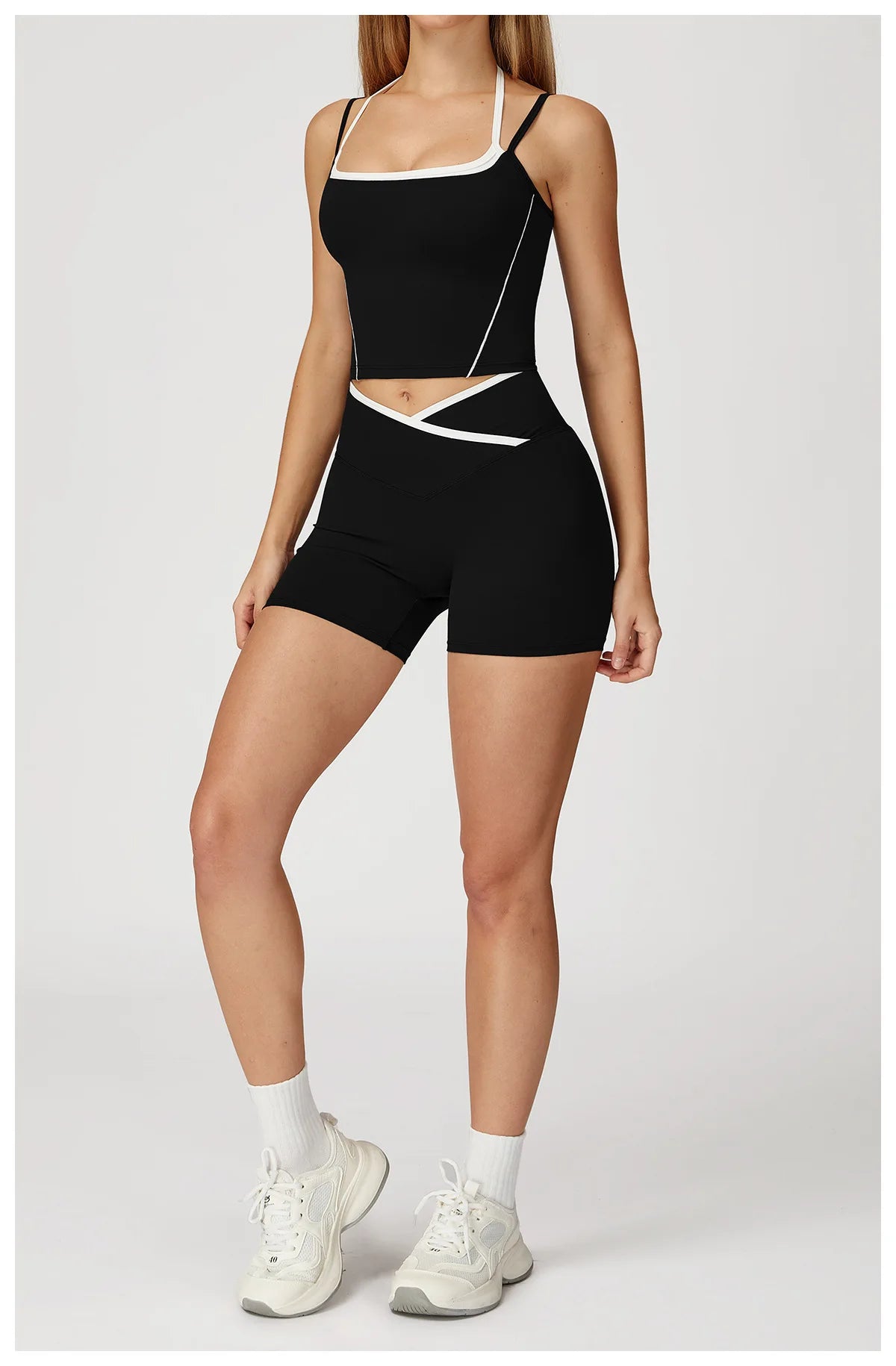 Yoga Set 2PCS Gym Workout Clothes for Women Gym Clothing Push Up Bra High Waist Leggings Sexy Fitness Sportswear Sports Suits